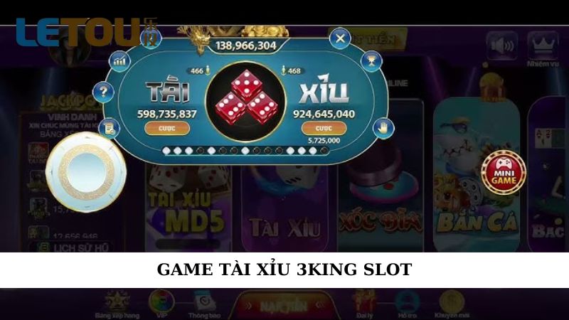 Game tài xỉu 3king slot
