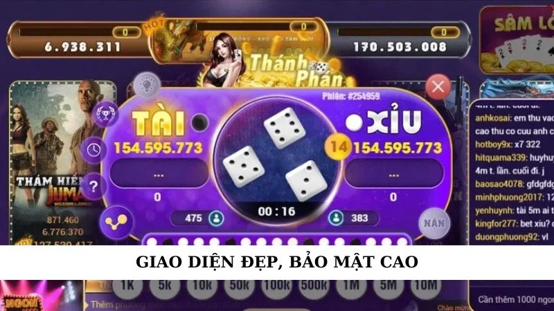 App Tài Xỉu Online Paris có giao diện đẹp, bảo mật cao