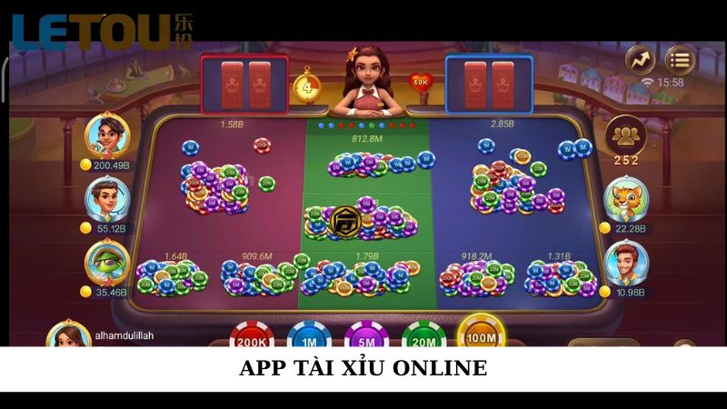 App tài xỉu online