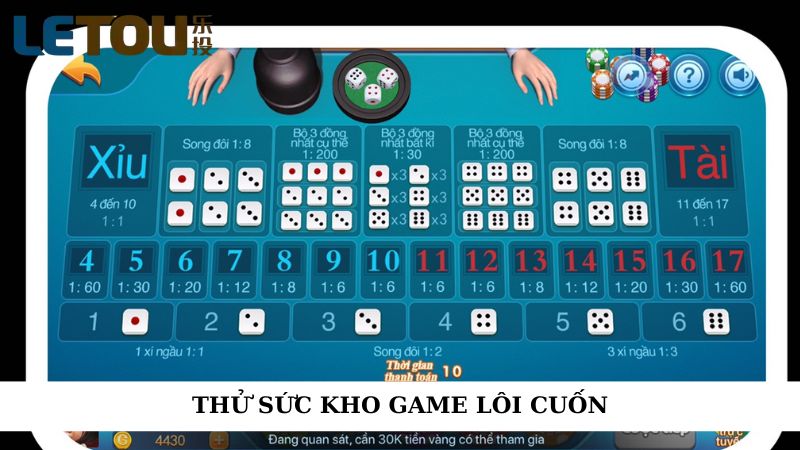 Thử sức kho game lôi cuốn