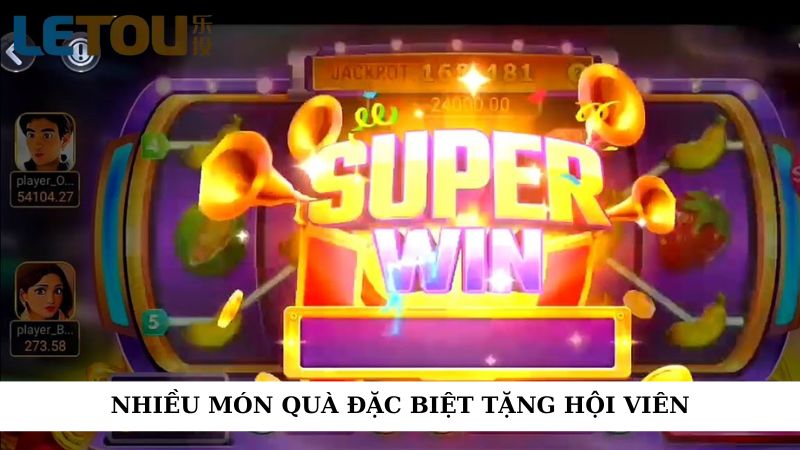 Nhiều món quà đặc biệt tặng hội viên