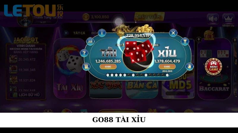 Go88 tài xỉu