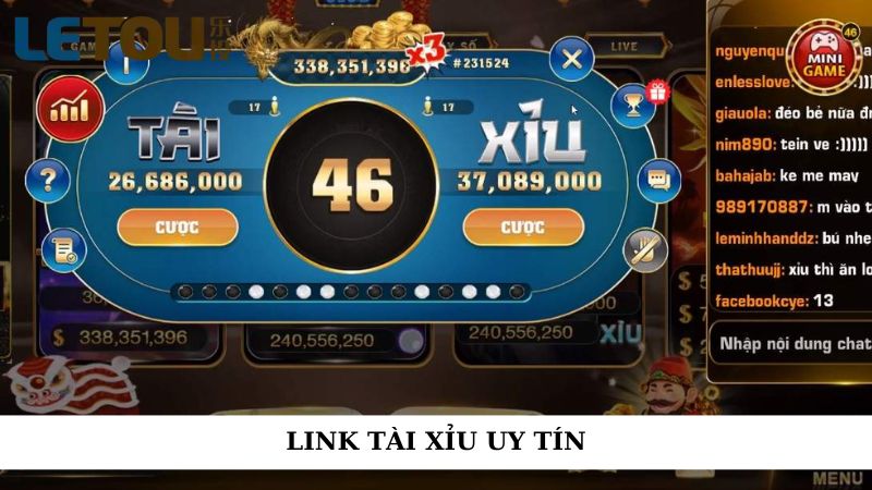 Link tài xỉu uy tín